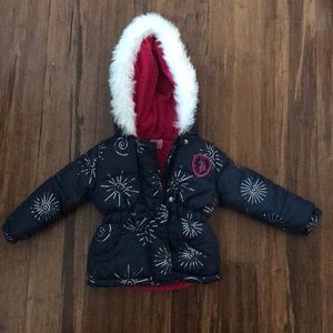 Cute jacket for a baby girl
